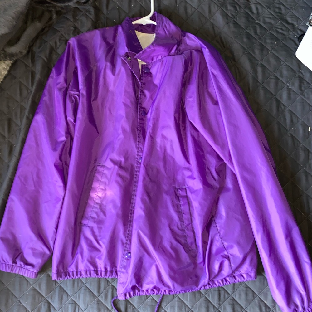Purple Windbreaker